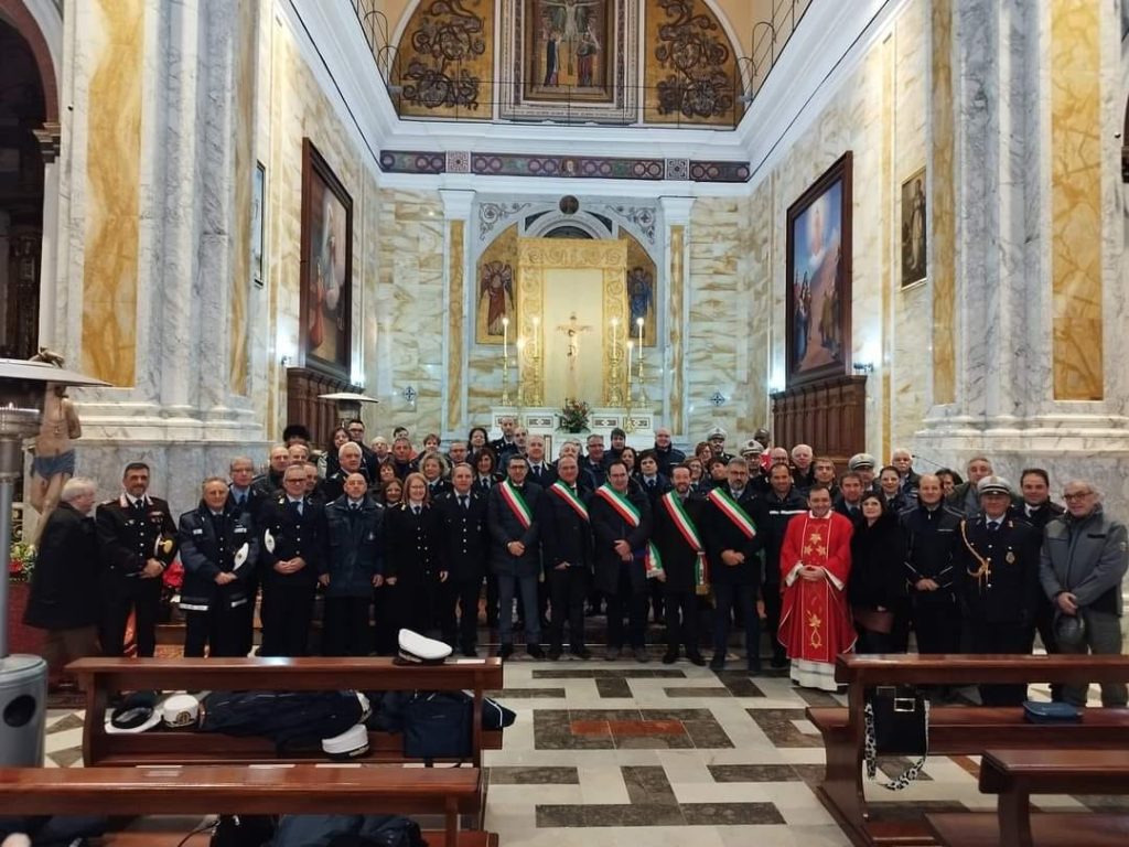 Montemaggiore Belsito,festa di San Sebastiano…e della Polizia Municipale