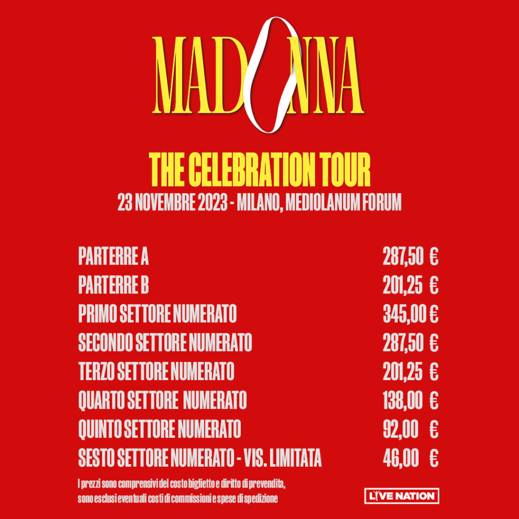 Madonna…quanto costa!