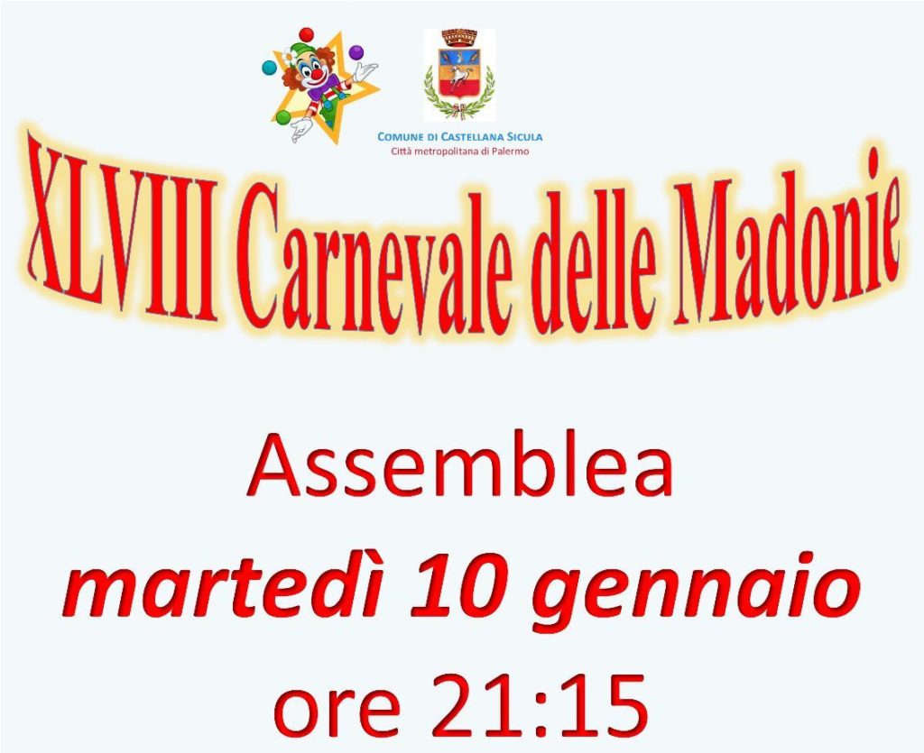 Castellana Sicula,assemblea per preparare il Carnevale delle Madonie