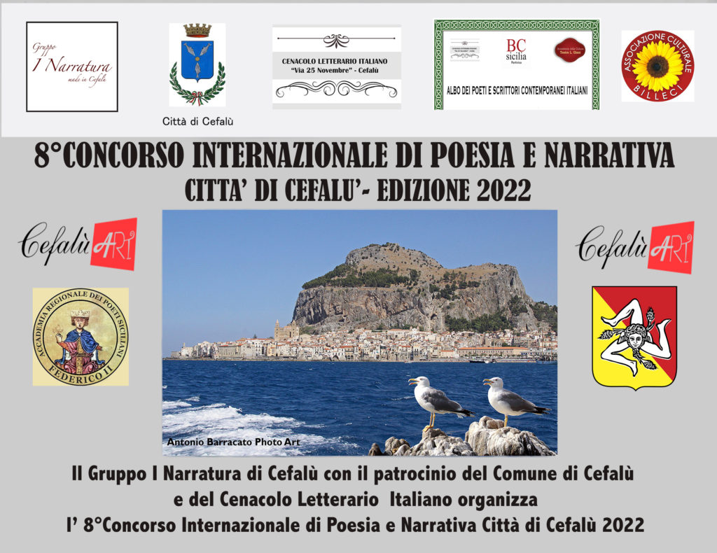 Concorso Internazionale di poesia e narrativa città di Cefalù,tante le adesioni