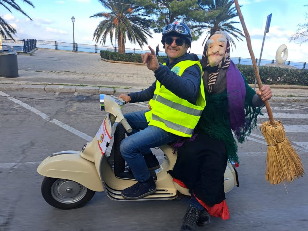 Vespa Club Termini. “Befani in Vespa” per i piccoli ed i ragazzi con disabilità
