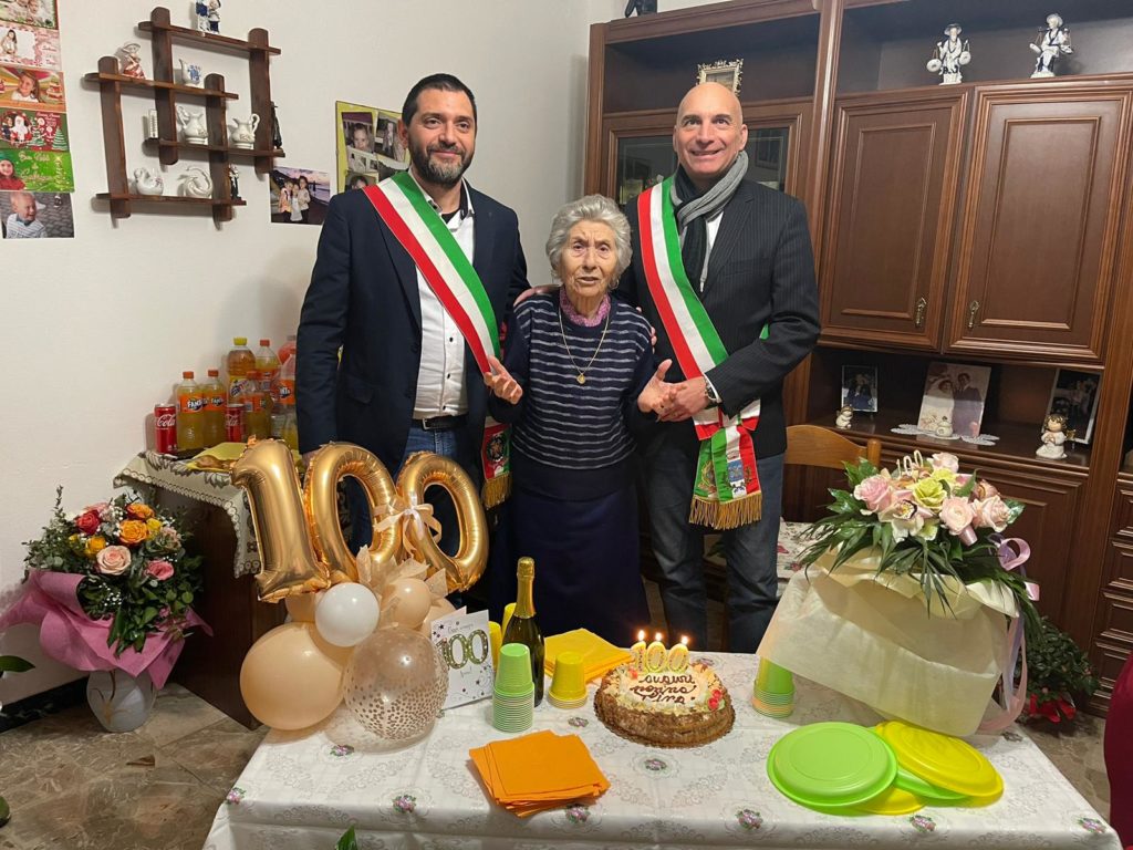 Blufi, due fasce tricolori per i 100 anni di Fina