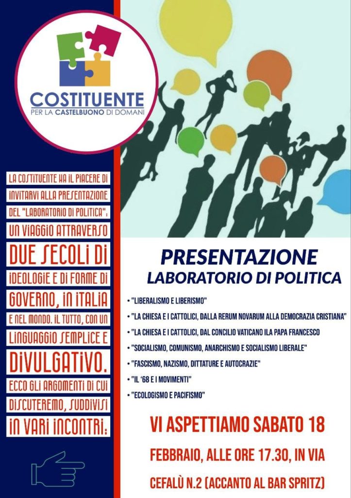 Costituente Castelbuono: un laboratorio di politica