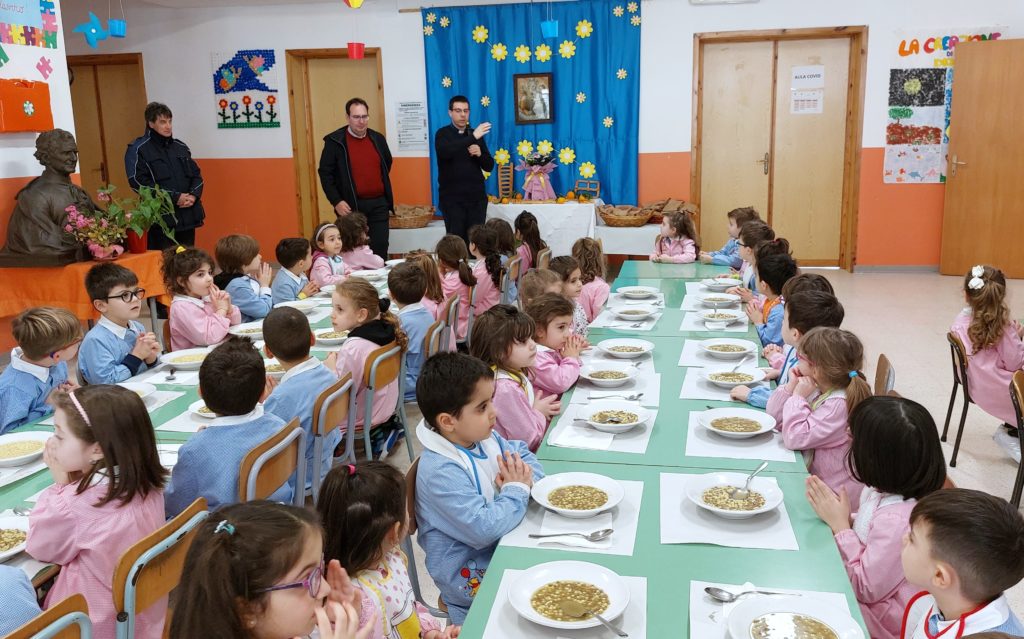 Gangi,“a tavulata di San Giuseppe” per la scuola infanzia e primaria