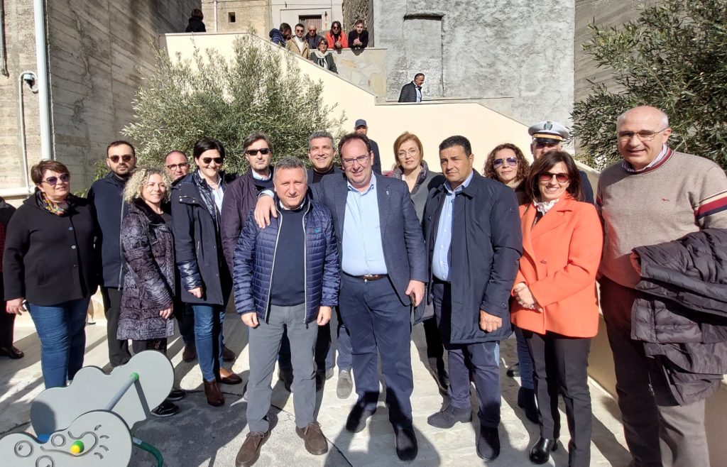 Gangi,inaugurato un parcheggio in via Porta di Malta