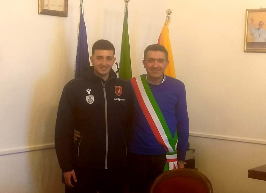 Il portiere del Geraci,Nicolas Gaston Petruzzi,diventa cittadino italiano