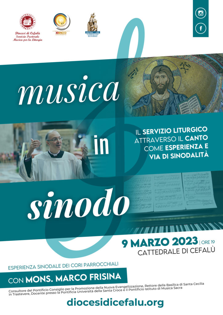 <strong>Mons. Marco Frisina domani in Cattedrale a Cefalù per “Musica in Sinodo”</strong>