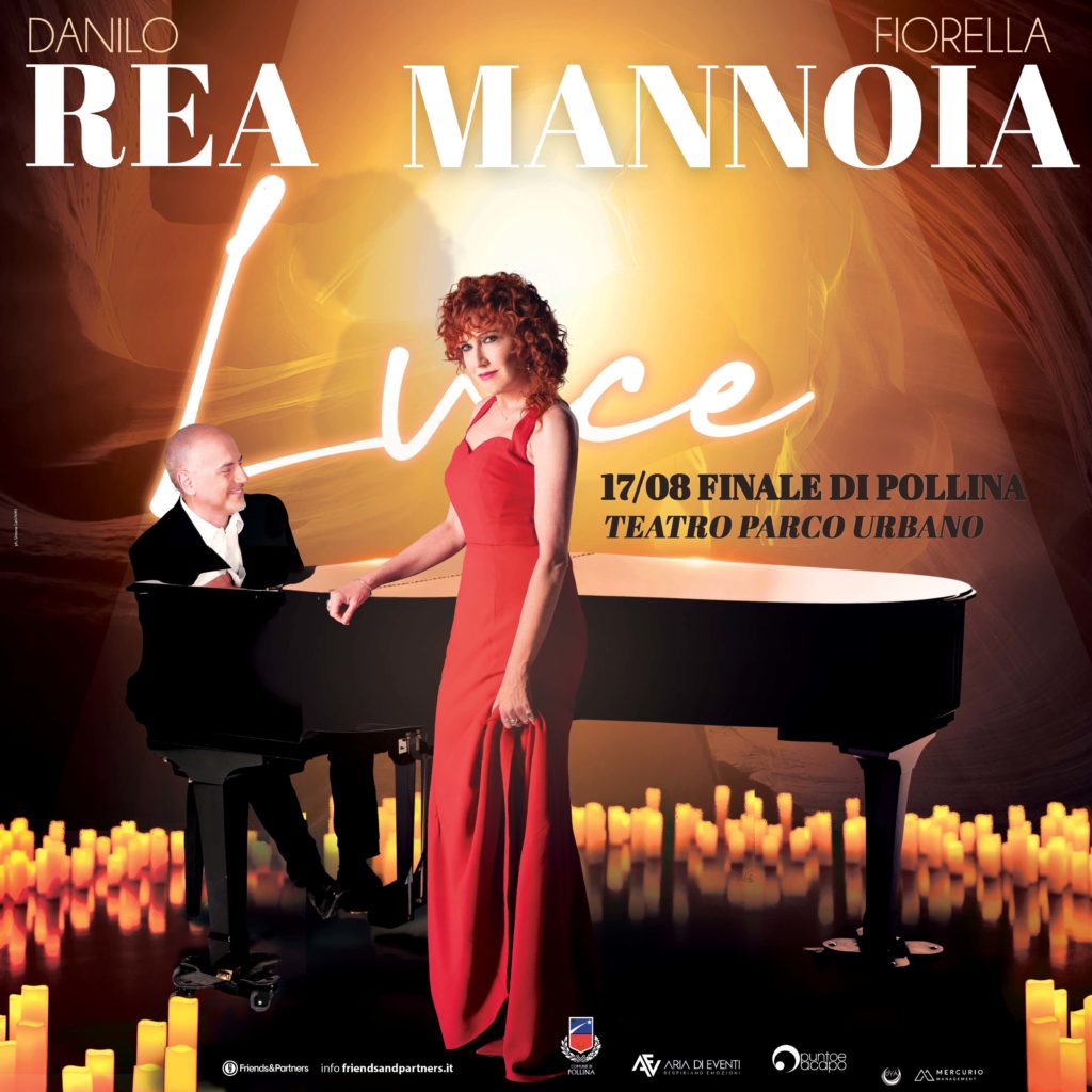 Mannoia e Rea ad agosto a Finale di Pollina
