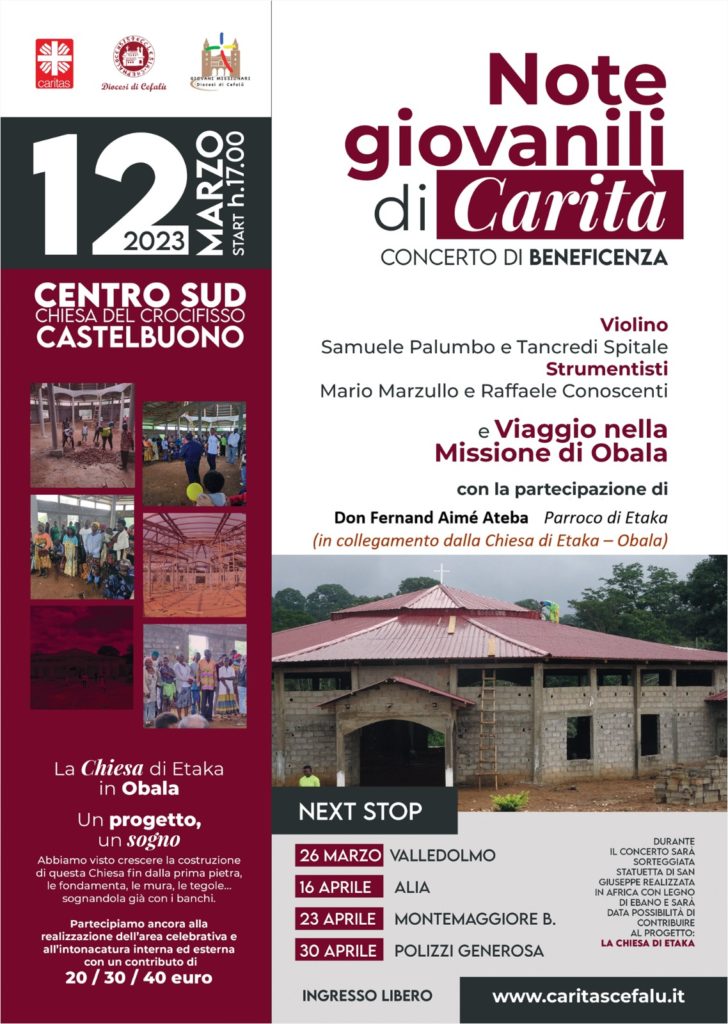 Castelbuono, un Concerto di Beneficenza per una Chiesa in Camerun