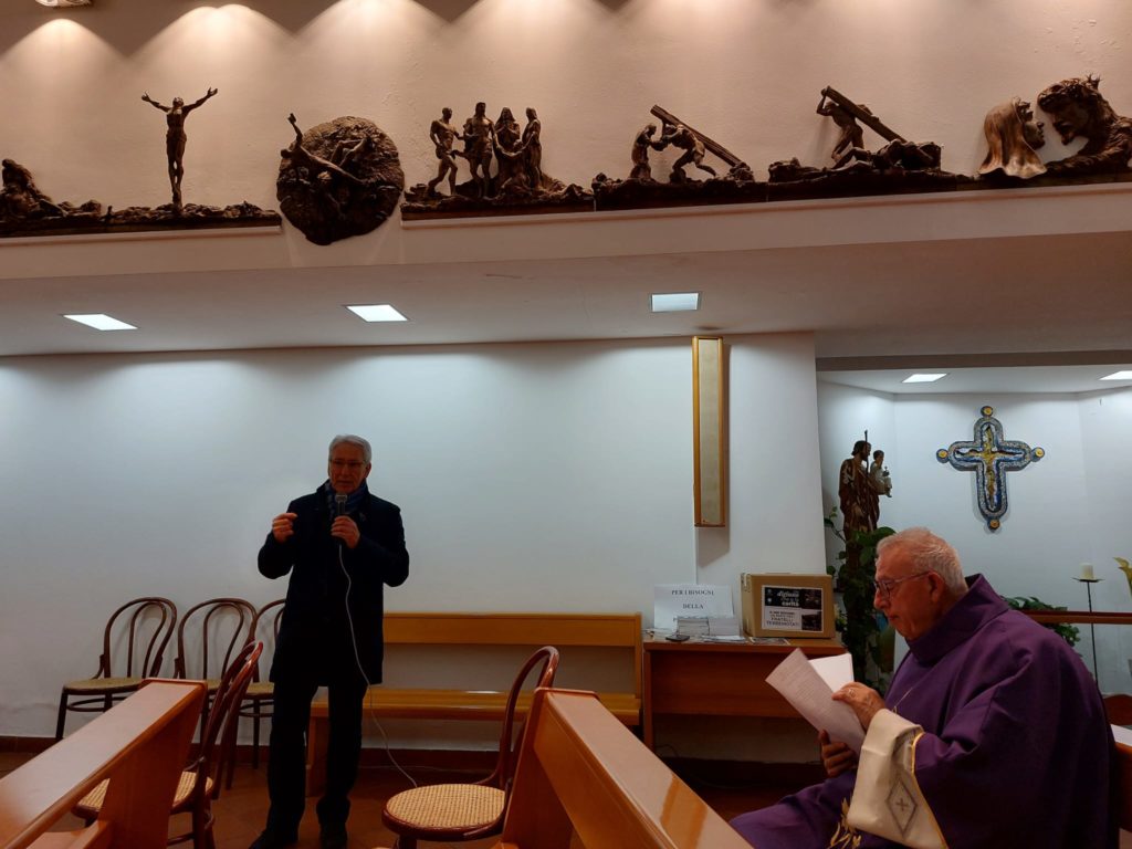 Parrocchia Sant’Agata. La “Via dolorosa” con i quadri del prof. Catania
