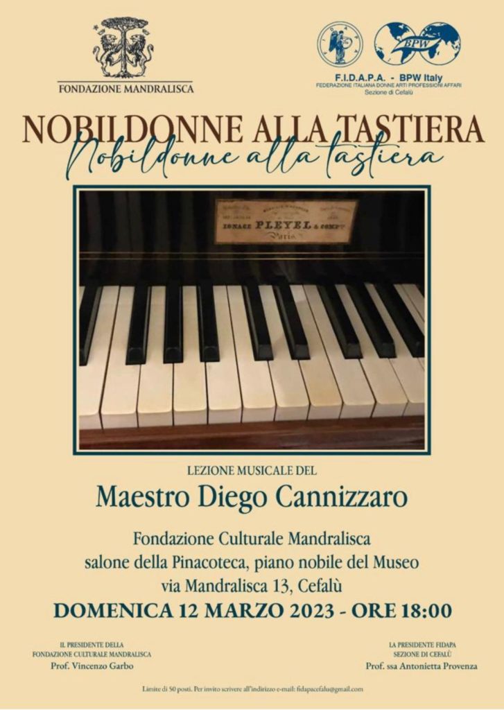 Mandralisca-Fidapa: Nobildonne alla tastiera