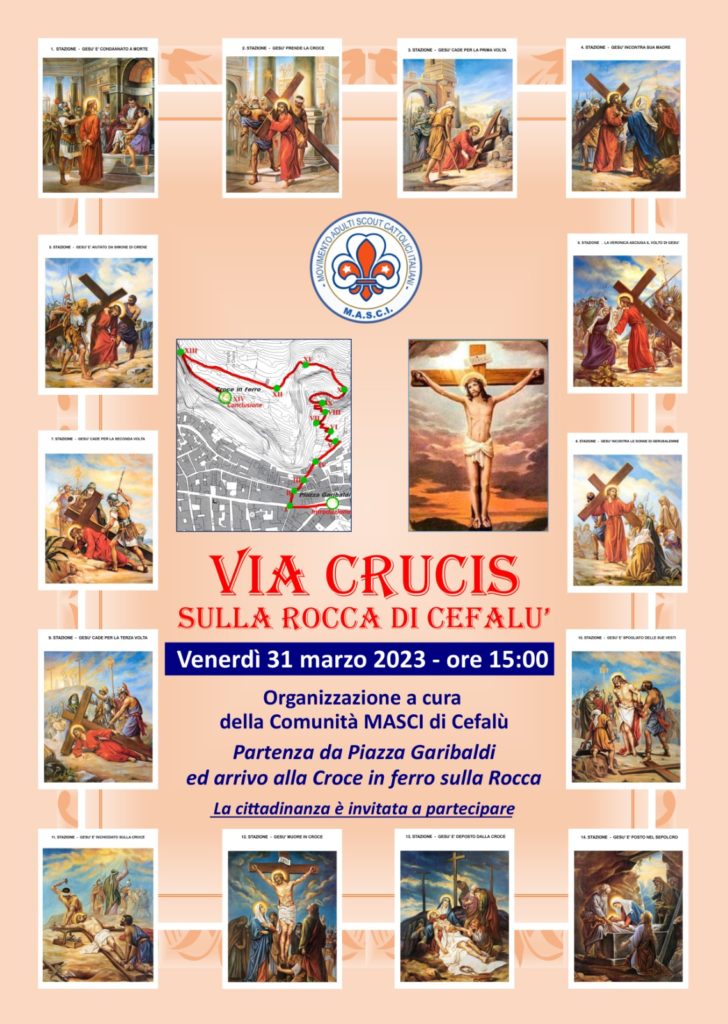 Ritorna la Via Crucis sulla Rocca di Cefalù
