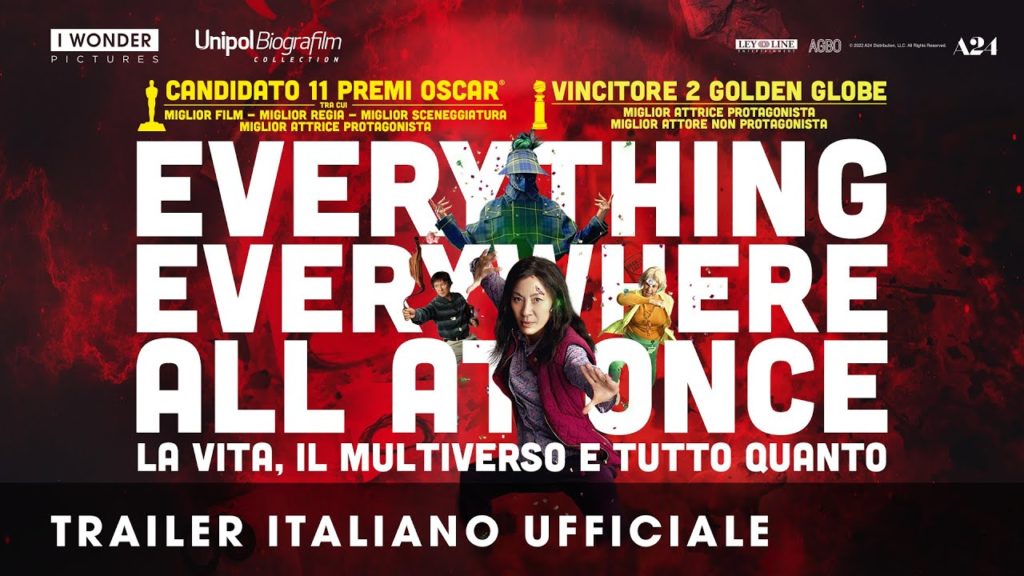 Notte degli Oscar,vince Everything Everywhere All at Once