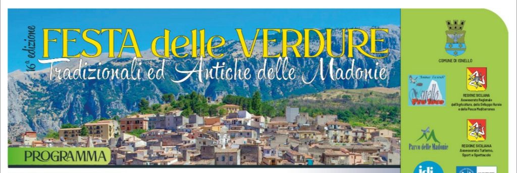 “Festa delle Verdure tradizionali ed antiche delle Madonie” ad Isnello e Castelbuono