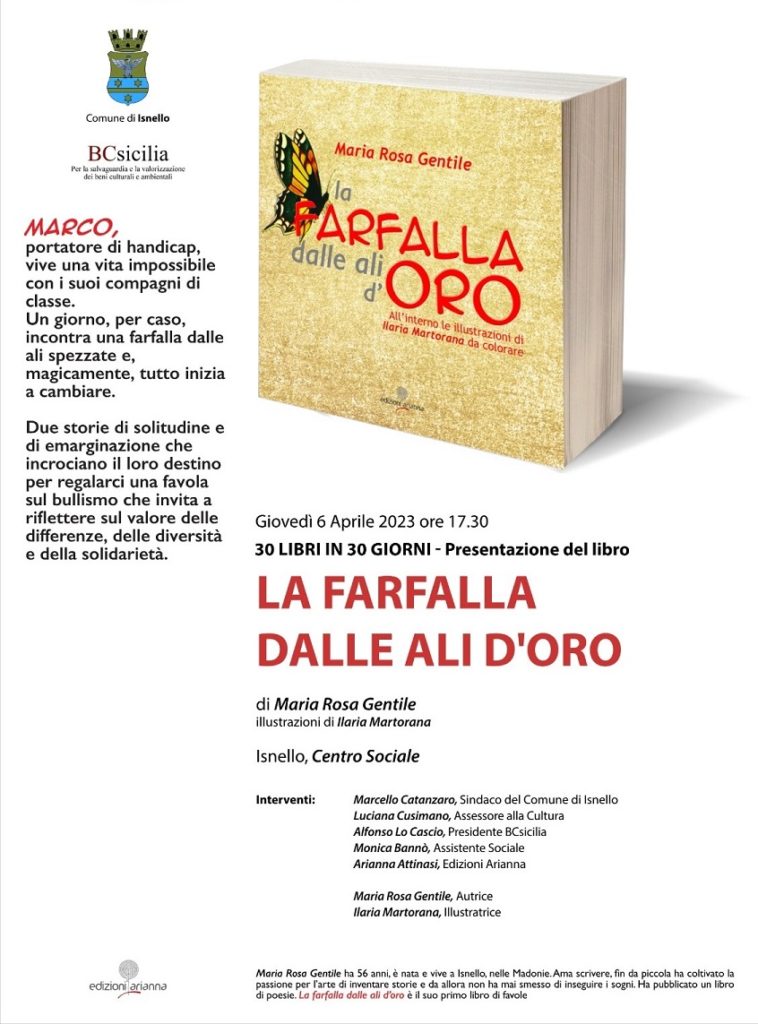 BCsicilia. Isnello “La farfalla dalle ali d’oro”