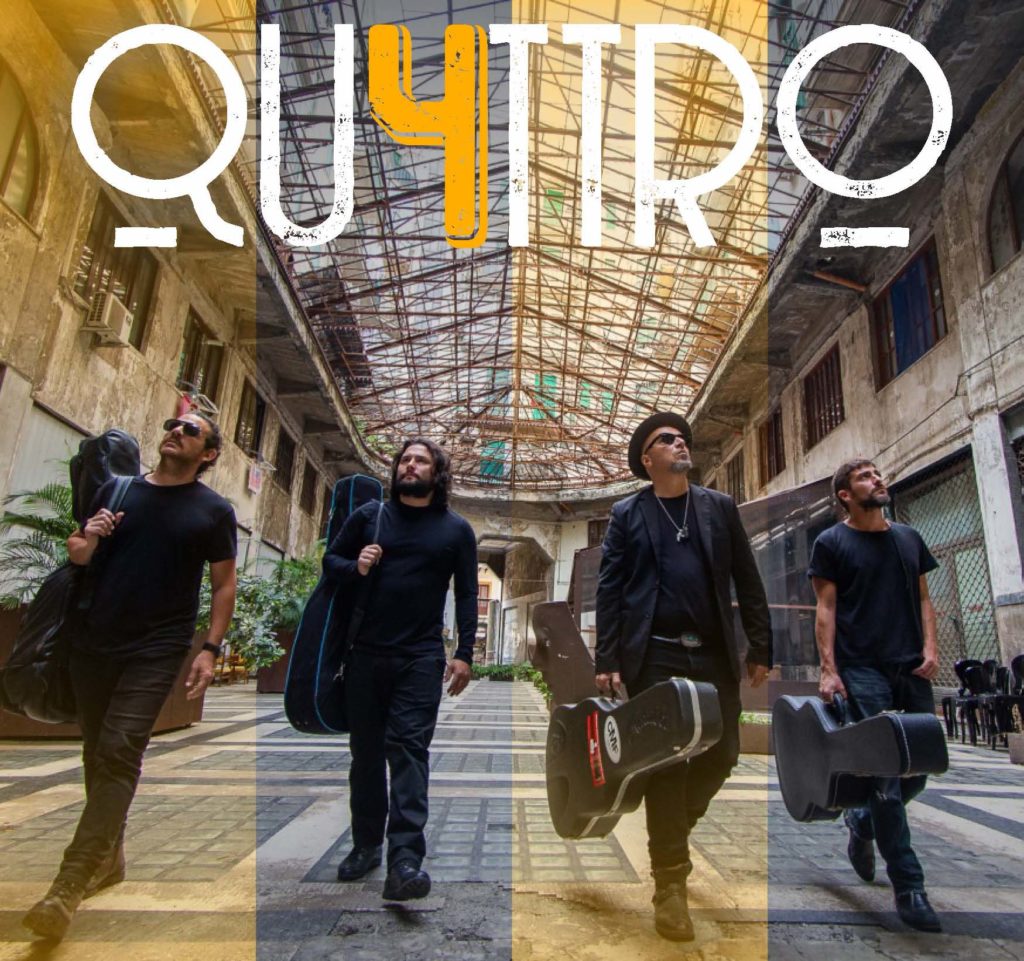 Qu4ttro live Palermo al Real Teatro S. Cecilia