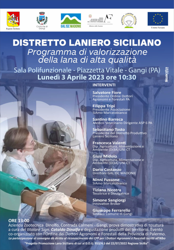 La lana di alta qualità,tema dell’incontro di lunedì a Gangi
