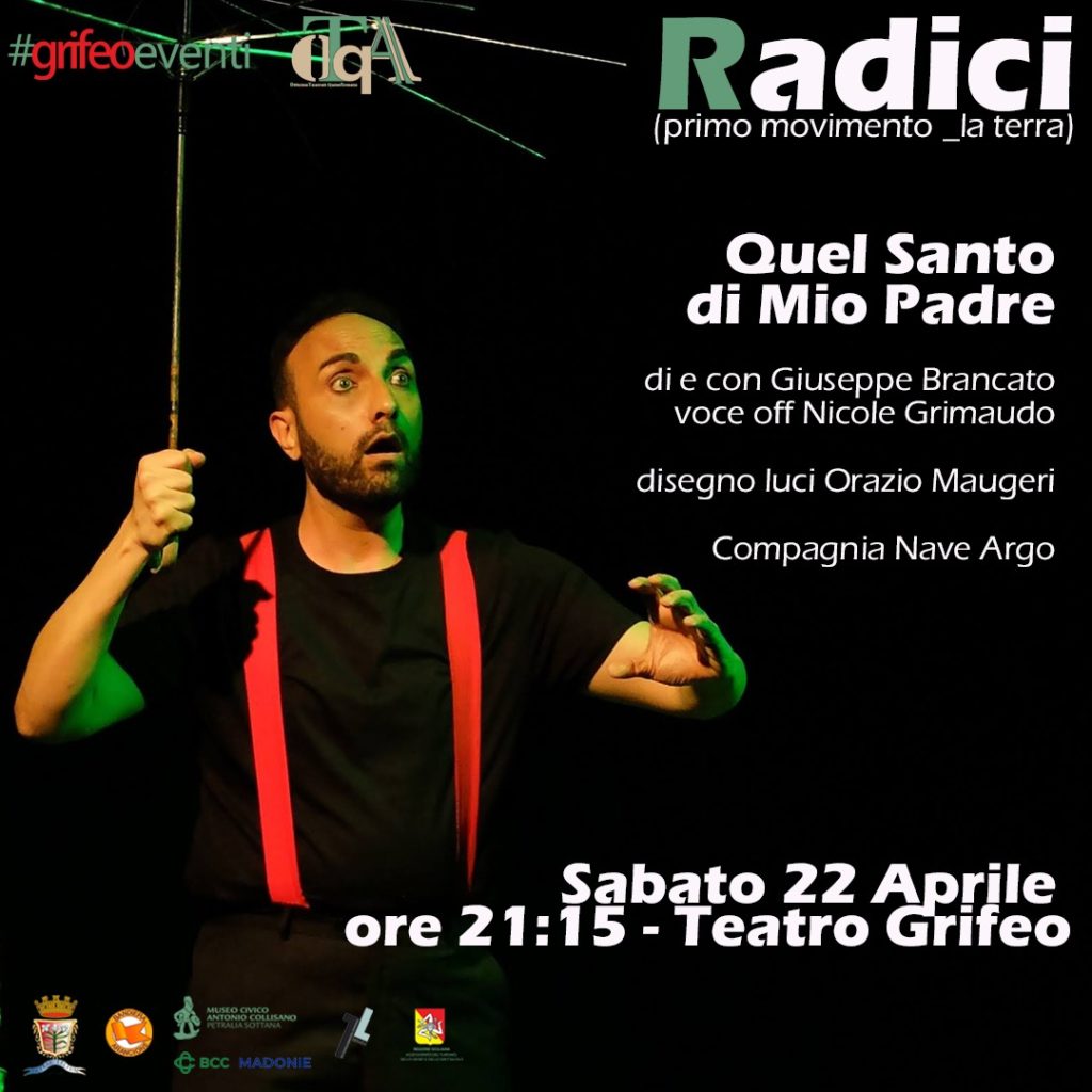 Al Grifeo terzo appuntamento della rassegna teatrale “Radici”