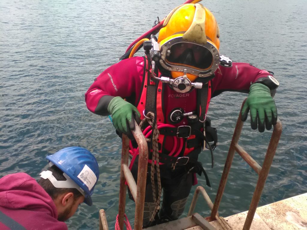 Corso gratuito per “Operatore Tecnico Subacqueo-Inshore”organizzato dal Centro Studi Cedifop Subacquea Industriale