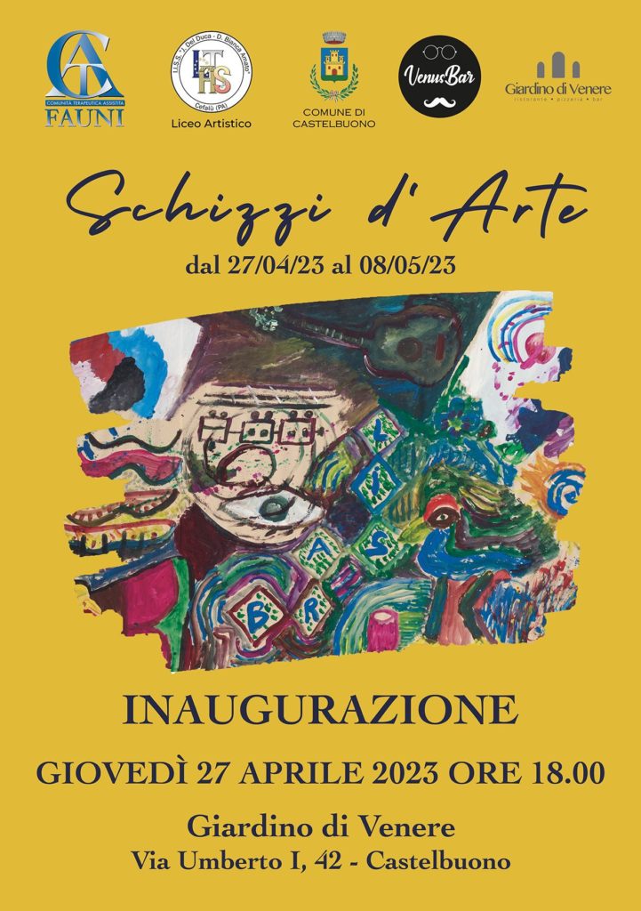 Comunità Fauni e Bianca-Amato: Progetto “Schizzi d’Arte”