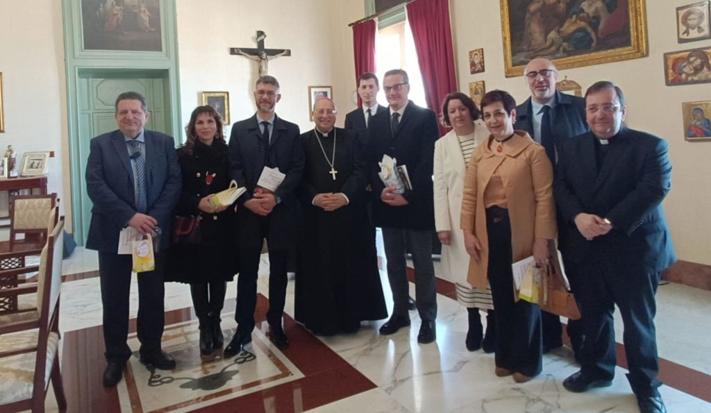 Pasqua, scambio di auguri a Cefalu’