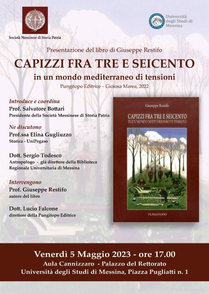Presentazione di un libro sulla storia di Capizzi