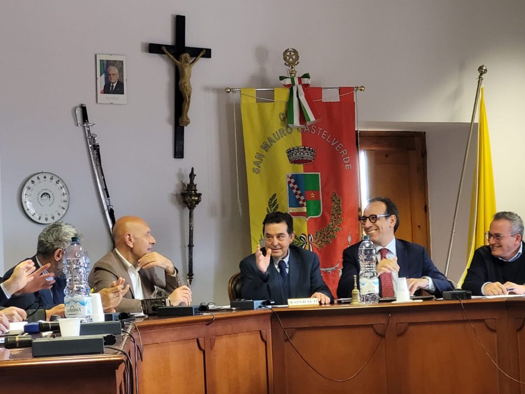 San Mauro,i Sindaci dell’Unione Madonie hanno incontrato l’assessore regionale,Arico’