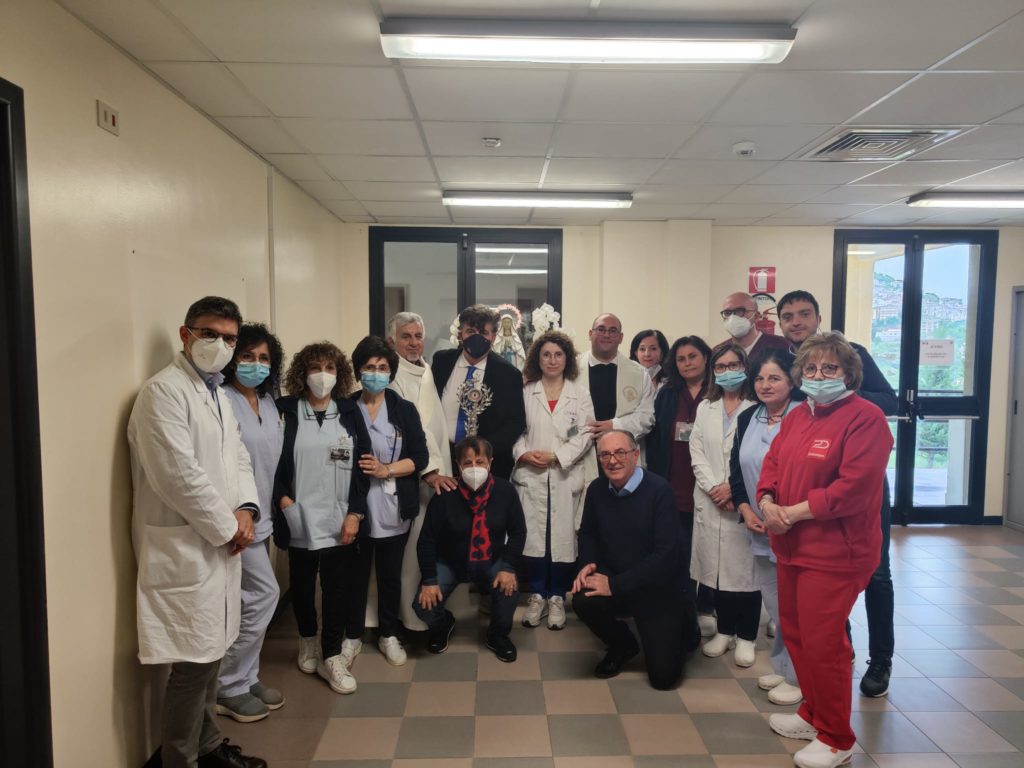 La reliquia di Padre Puglisi all’Ospedale “Madonna dell’alto”