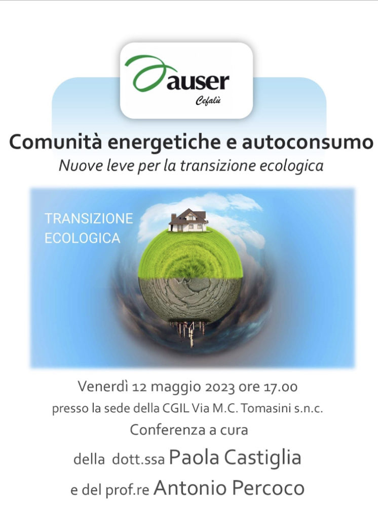 AUSER – Comunità energetiche e autoconsumo