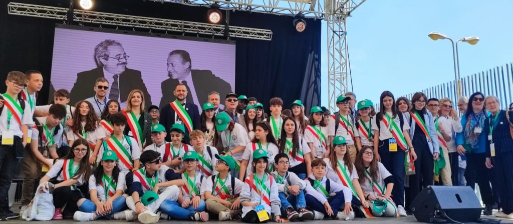 I Mini Sindaci d’Italia  alla manifestazione in memoria della strage di Capaci