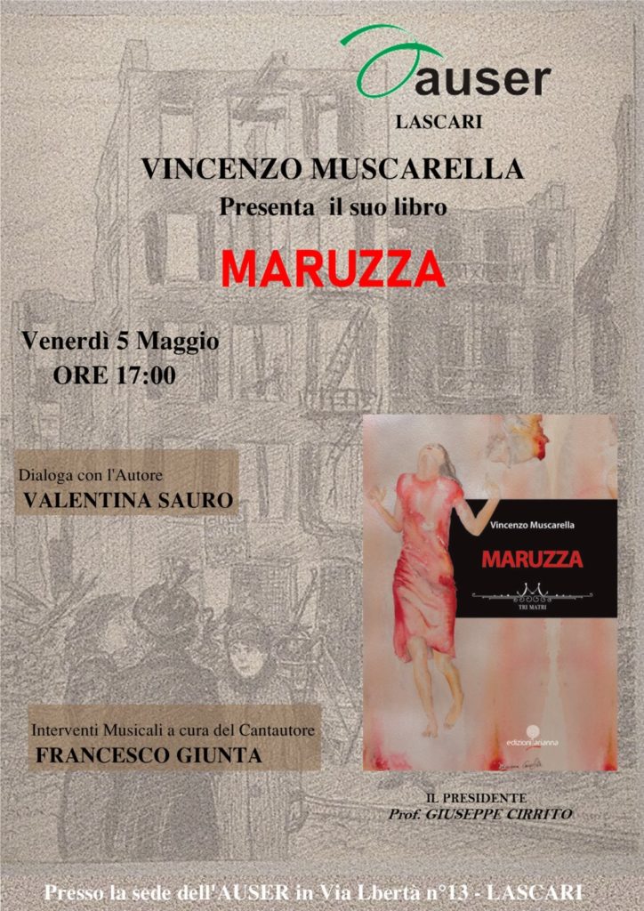 Auser Lascari. “Maruzza” di Vincenzo Muscarella – Edizioni Arianna