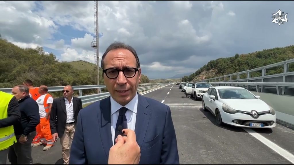 A19, riapre tratto Resuttano-Irosa. Schifani: «Continua l’impegno per garantire autostrada efficiente»