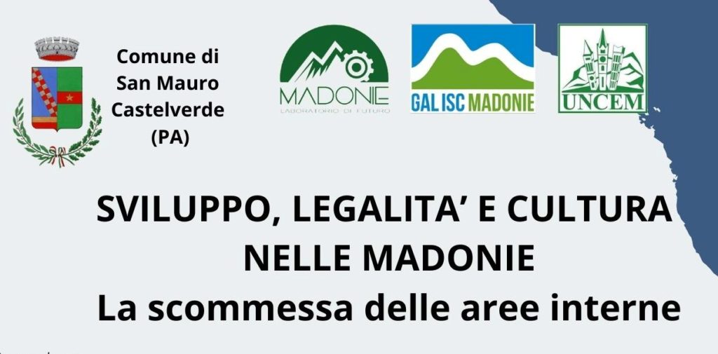 A San Mauro Castelverde un convegno su “Sviluppo, legalita’ e cultura nelle Madonie”
