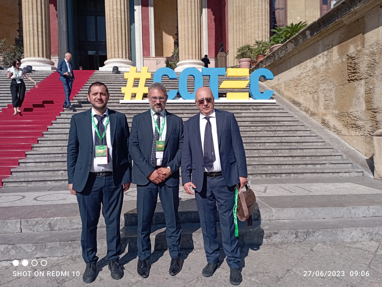 Os autarcas de Madonie participam no evento Cotec Europa na presença dos três Chefes de Estado europeus Itália, Espanha e Portugal