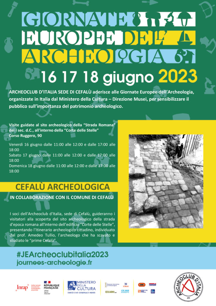 Giornate Europee Archeologia. Archeoclub Cefalù: la strada  romana della Corte delle Stelle
