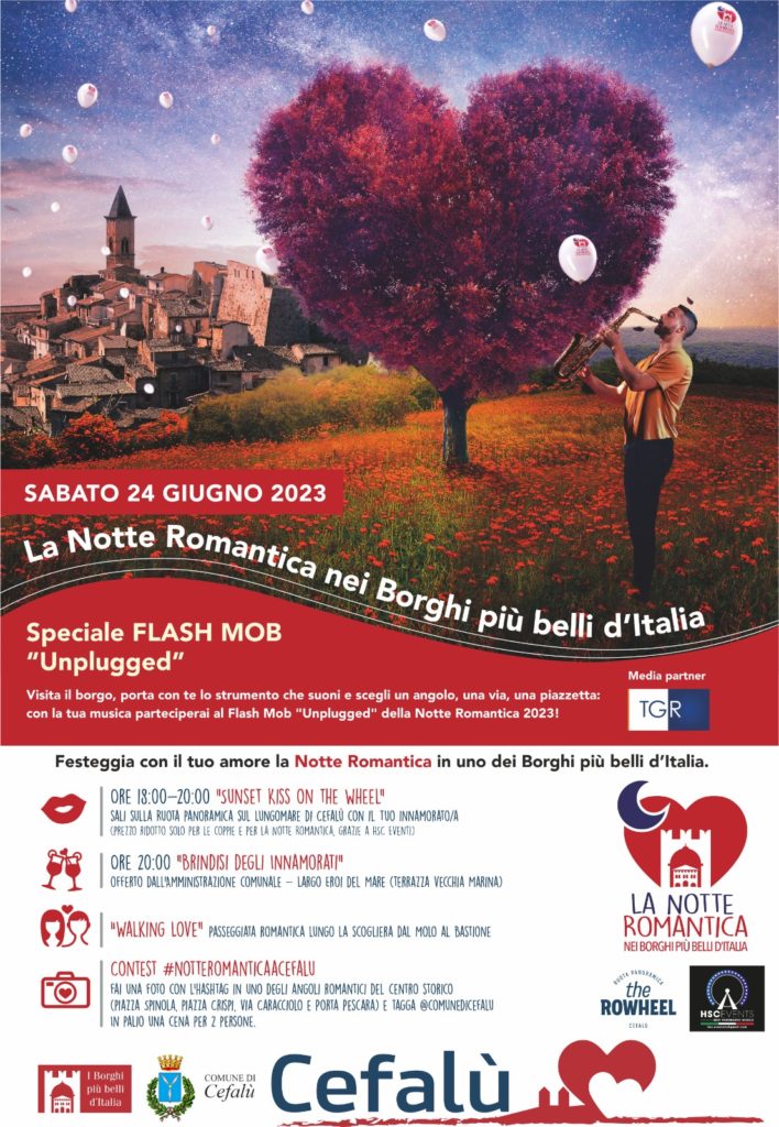 Notte romantica dei borghi: il programma a Cefalù