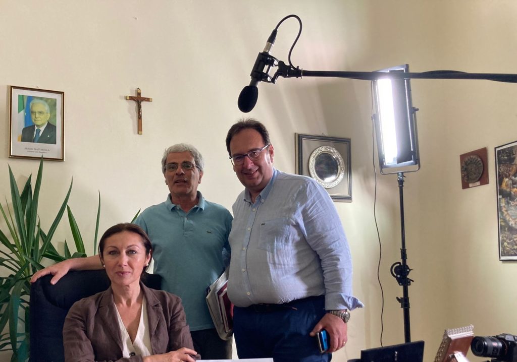 Gangi set per  le riprese del film “La rieducazione” di Aurelio Grimaldi, con Tony Sperandeo