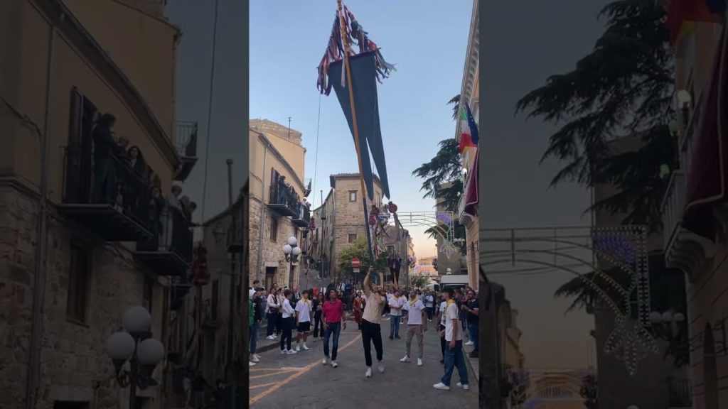 “Il “gioco del Palio” di San Calogero,poi l’imprevisto…(video)