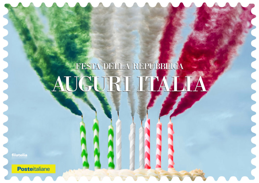 Poste: la cartolina della Festa della Repubblica