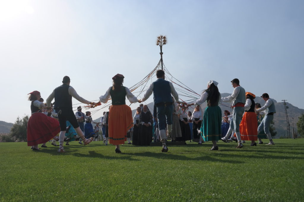 Il Ballo Pantomima della Cordella “celebra” la sua danza a Trinità(Cn):pronti per la tournèe piemontese.