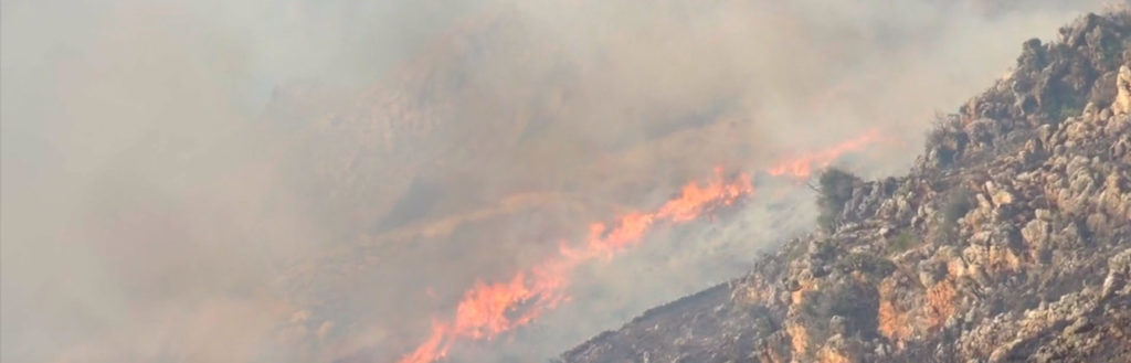 Caldo e incendi, anche sulle Madonie i primi interventi