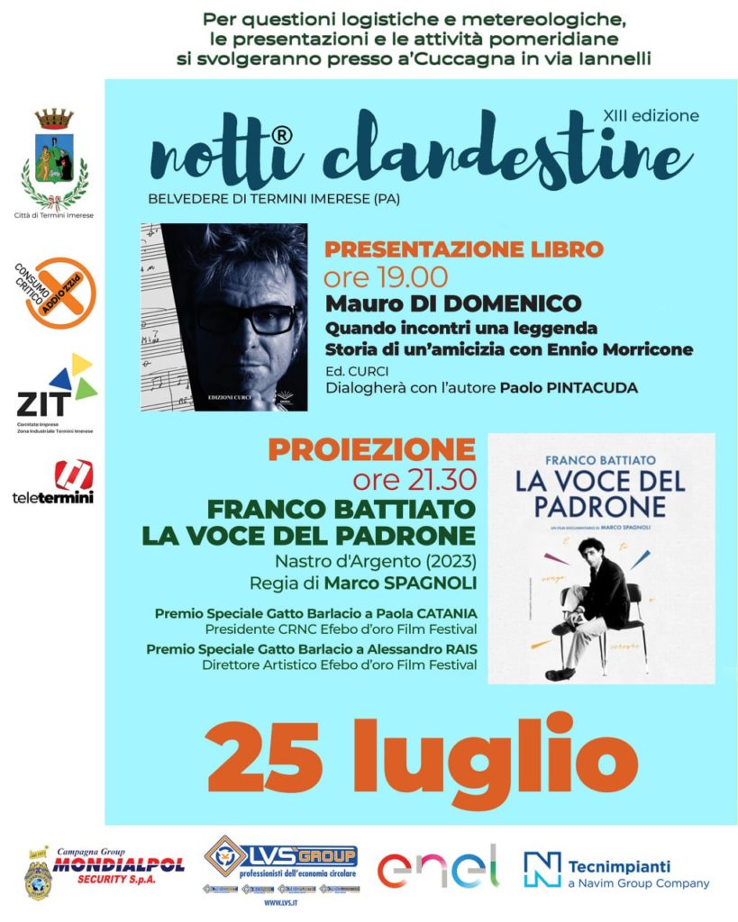 Primo appuntamento della tredicesima edizione delle Notti Clandestine