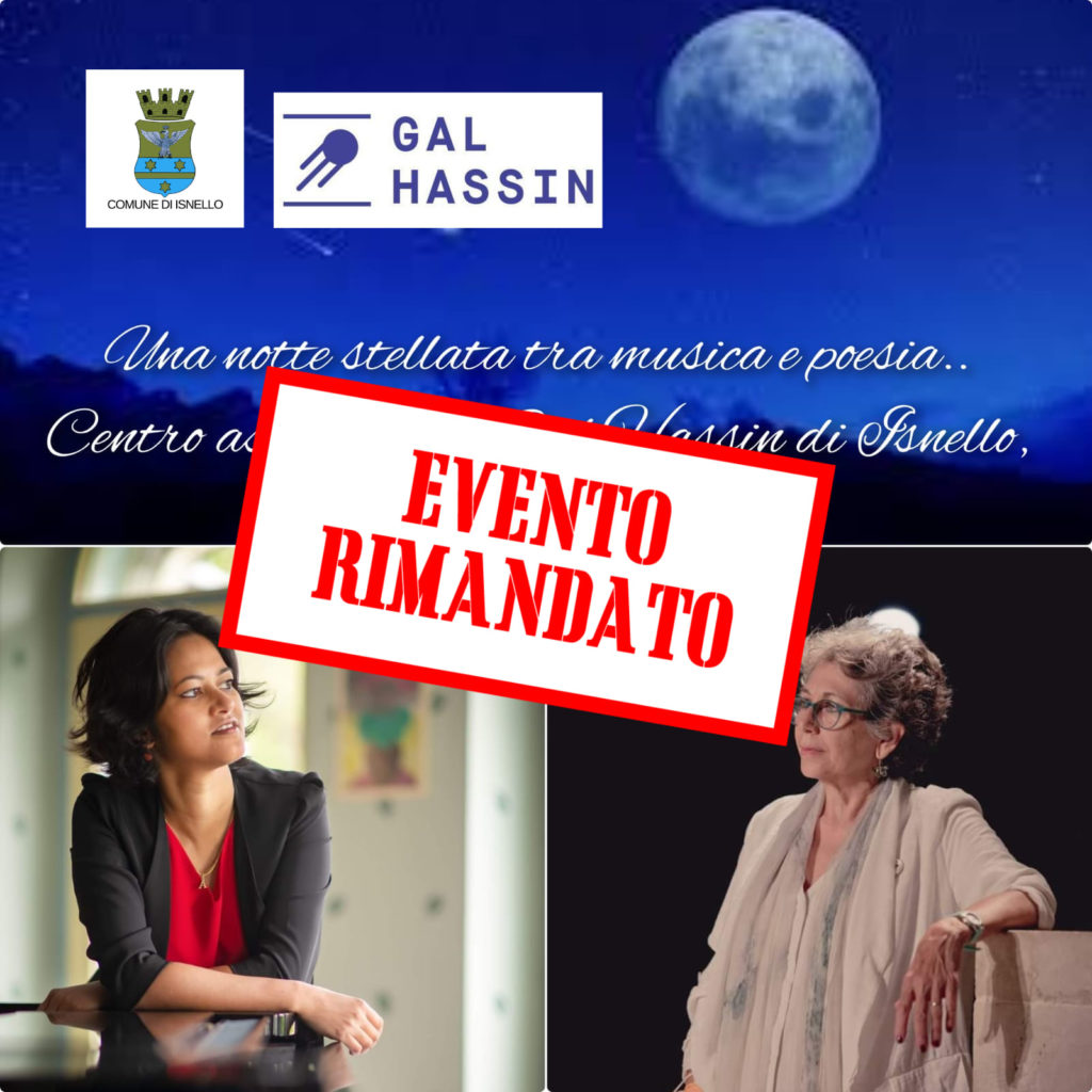Isnello. Lutto. Rinvio evento di musica e poesia al Gal Hassin