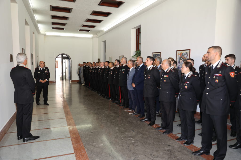 Il Comandante della Legione Carabinieri “Sicilia“ visita il comando provinciale di Palermo