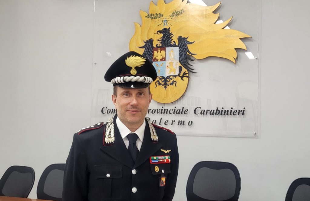 Carabinieri, il Colonnello Ivan Boracchia alla guida del reparto operativo del comando provinciale di Palermo