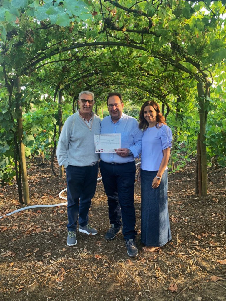 L’associazione città del vino premia il Comune di Gangi