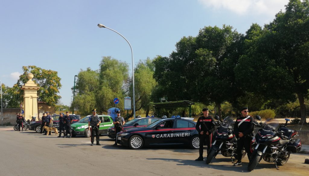 Controlli dei Carabinieri nel giorno di Ferragosto