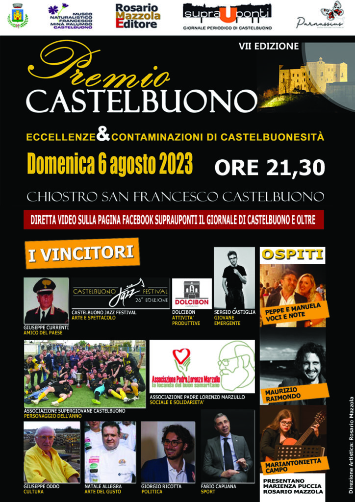 Chiostro San Francesco. Settima edizione del Premio Castelbuono