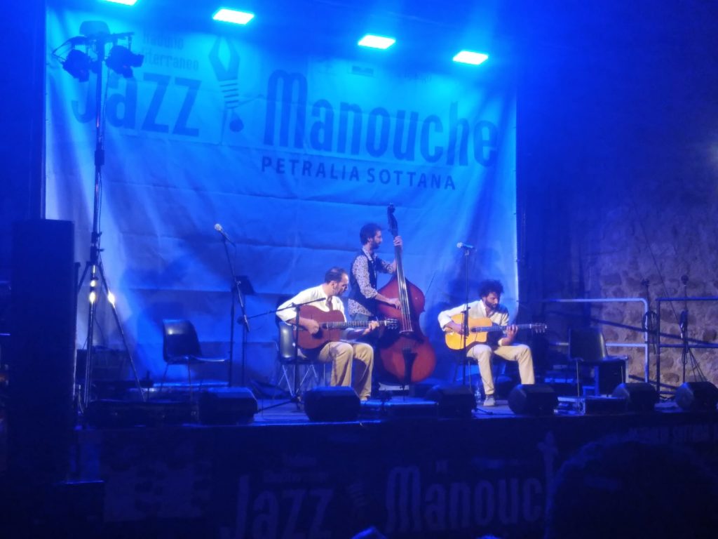 Ultima serata del raduno Jazz Manouche a Petralia Sottana