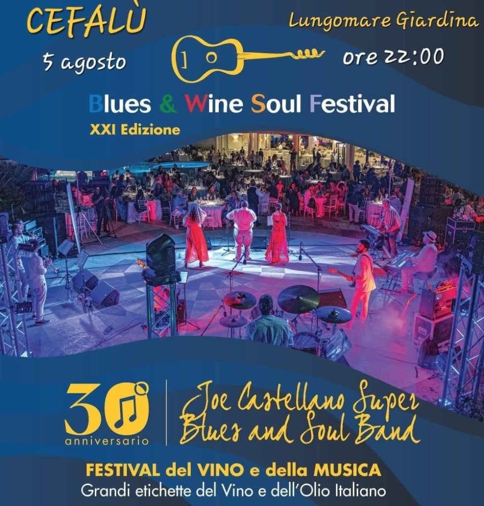 Joe Castellano e la sua band sul Lungomare Giardina